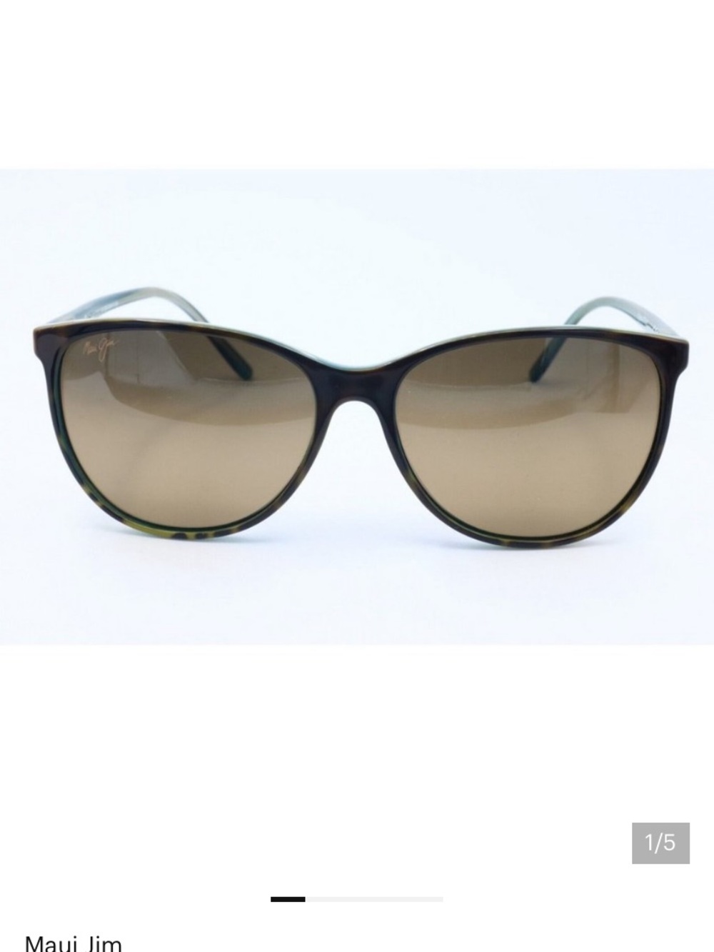 Maui Jim Ocean MJ 723-10P Women's Tortoise Sunglasses Brown Polarized Lenses - Picture 2 of 14